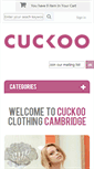Mobile Screenshot of cuckooclothing.co.uk